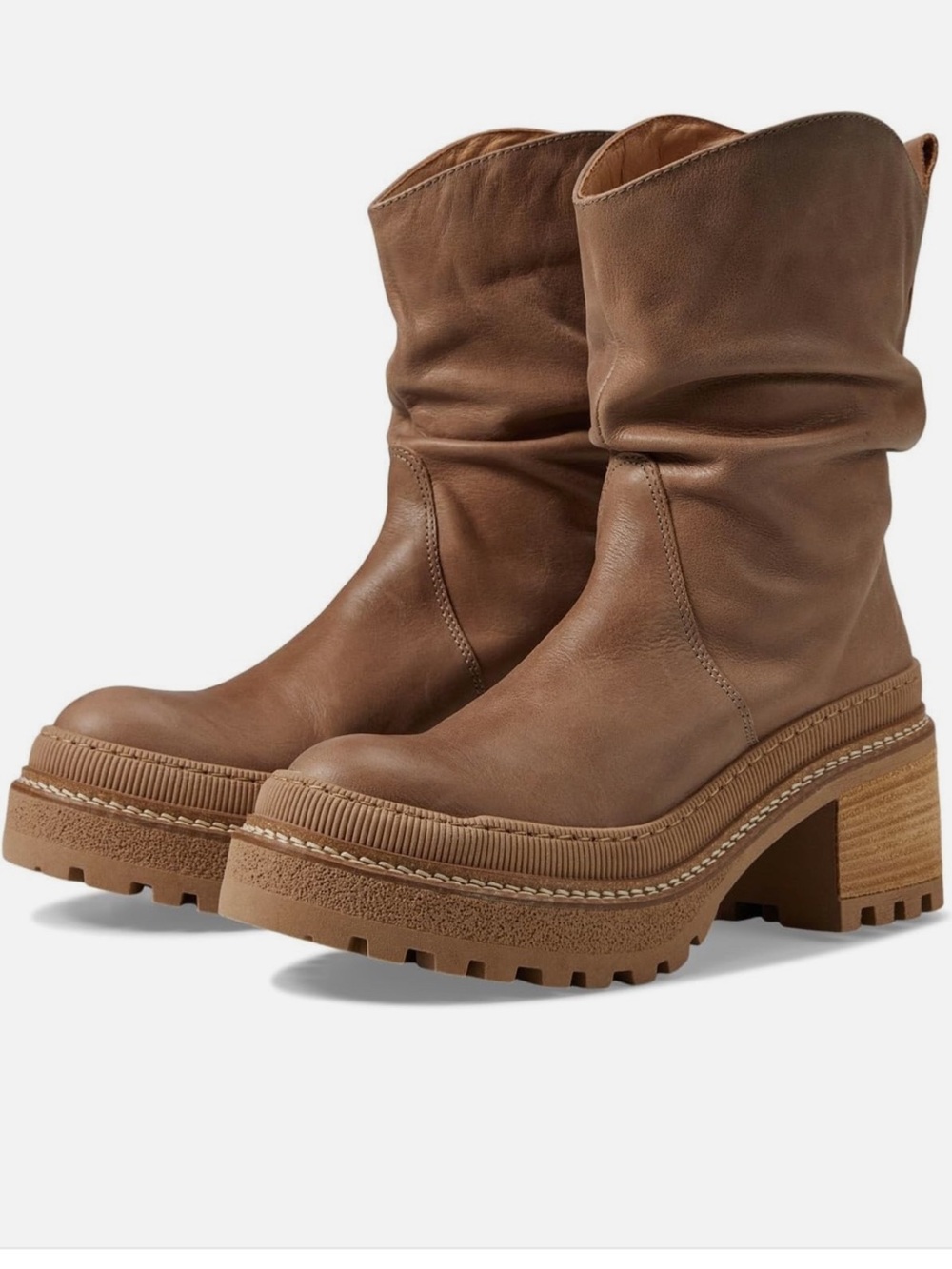 Free People Mel Slouch boots 9.5 MSRP $268 EEUC!